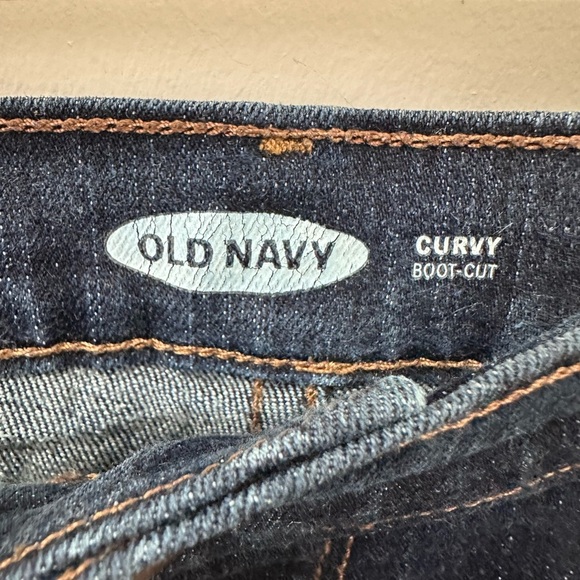 Old Navy Women’s Blue Boot Cut Curvy Jeans - 12 - Picture 5 of 7